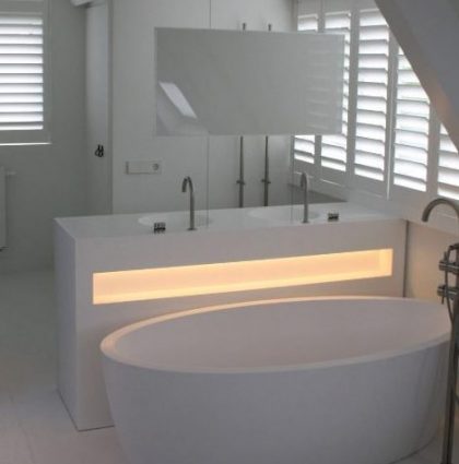 Badkamer van Hi-Macs